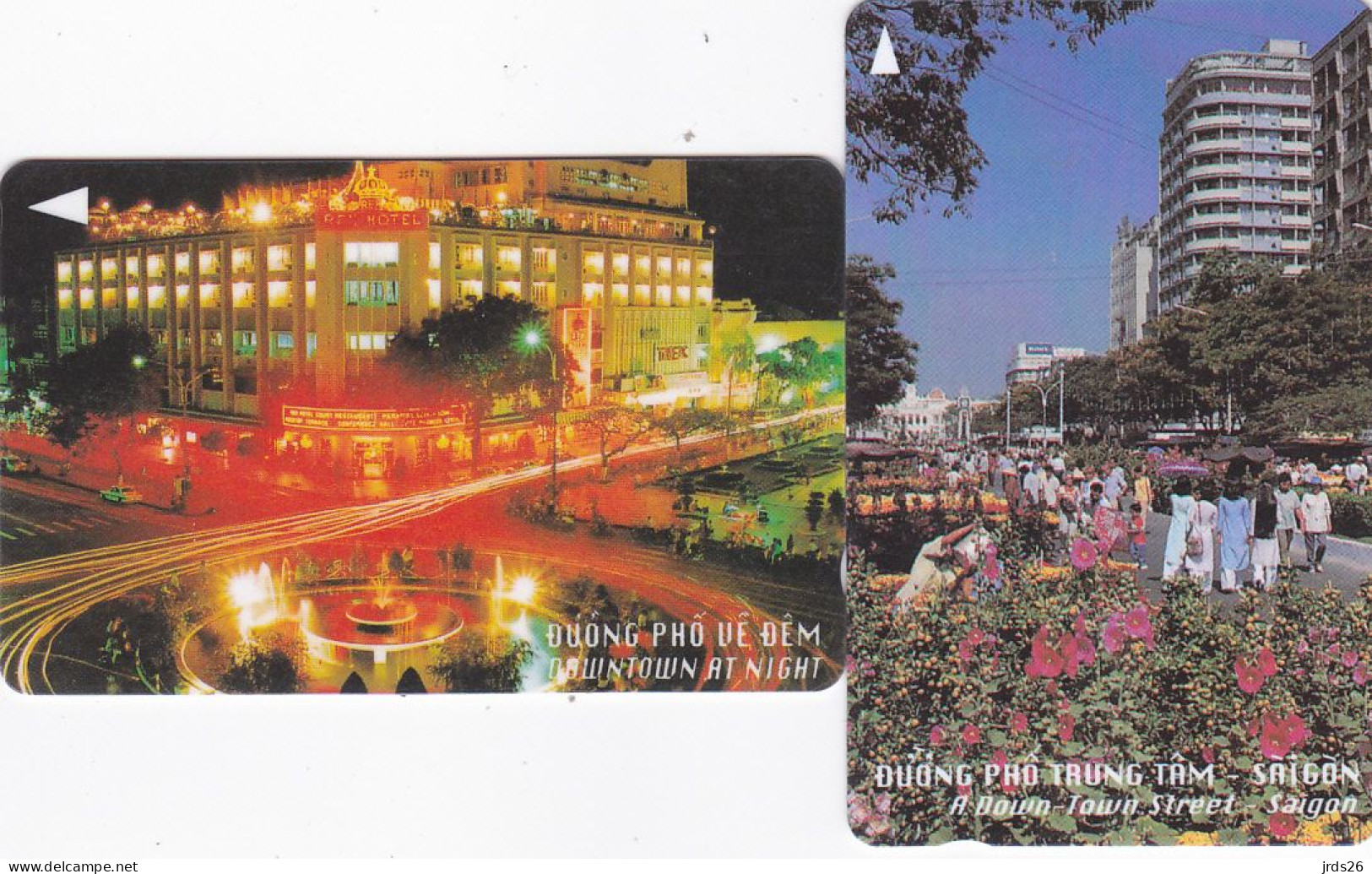 Vietnam 2 Phonecards GPT  - - - City 102MVSA, 97MVSA - Viêt-Nam