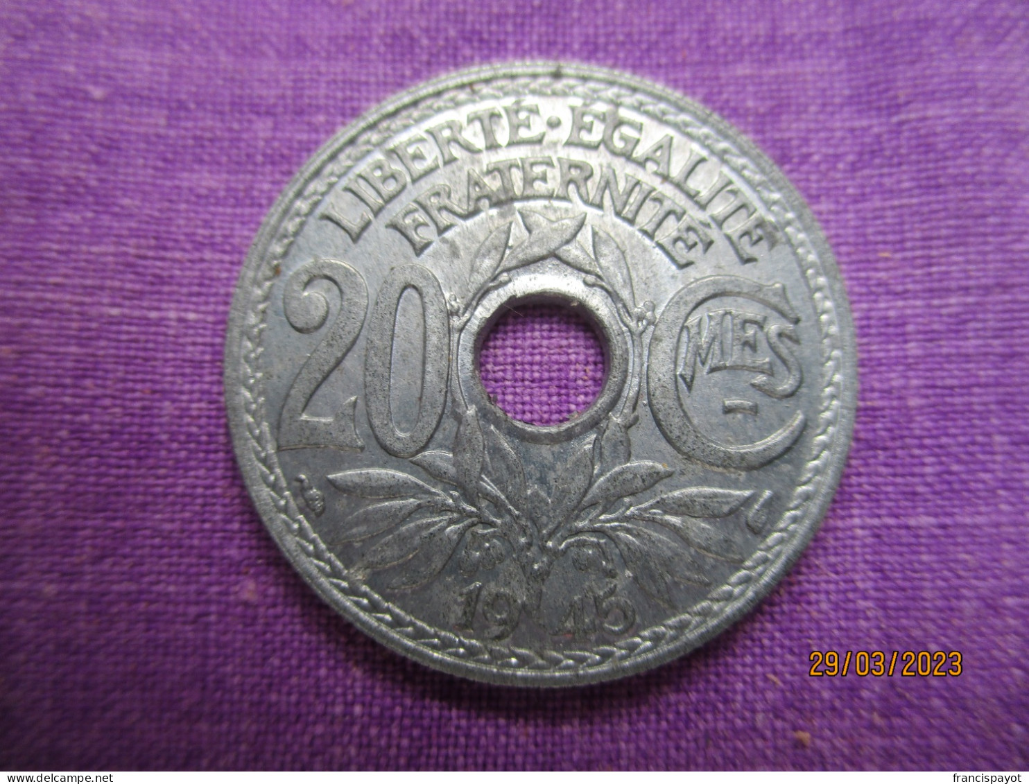 France 20 Centimes 1945 - 20 Centimes