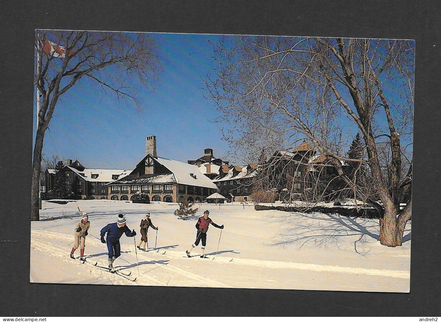 Sport - Ski De Fond  C.P.A. Château Montebello 60e Anniversaire 1930 - 1990 Hôtel Et Villégiatures Du Canadien Pacifique - Sports D'hiver