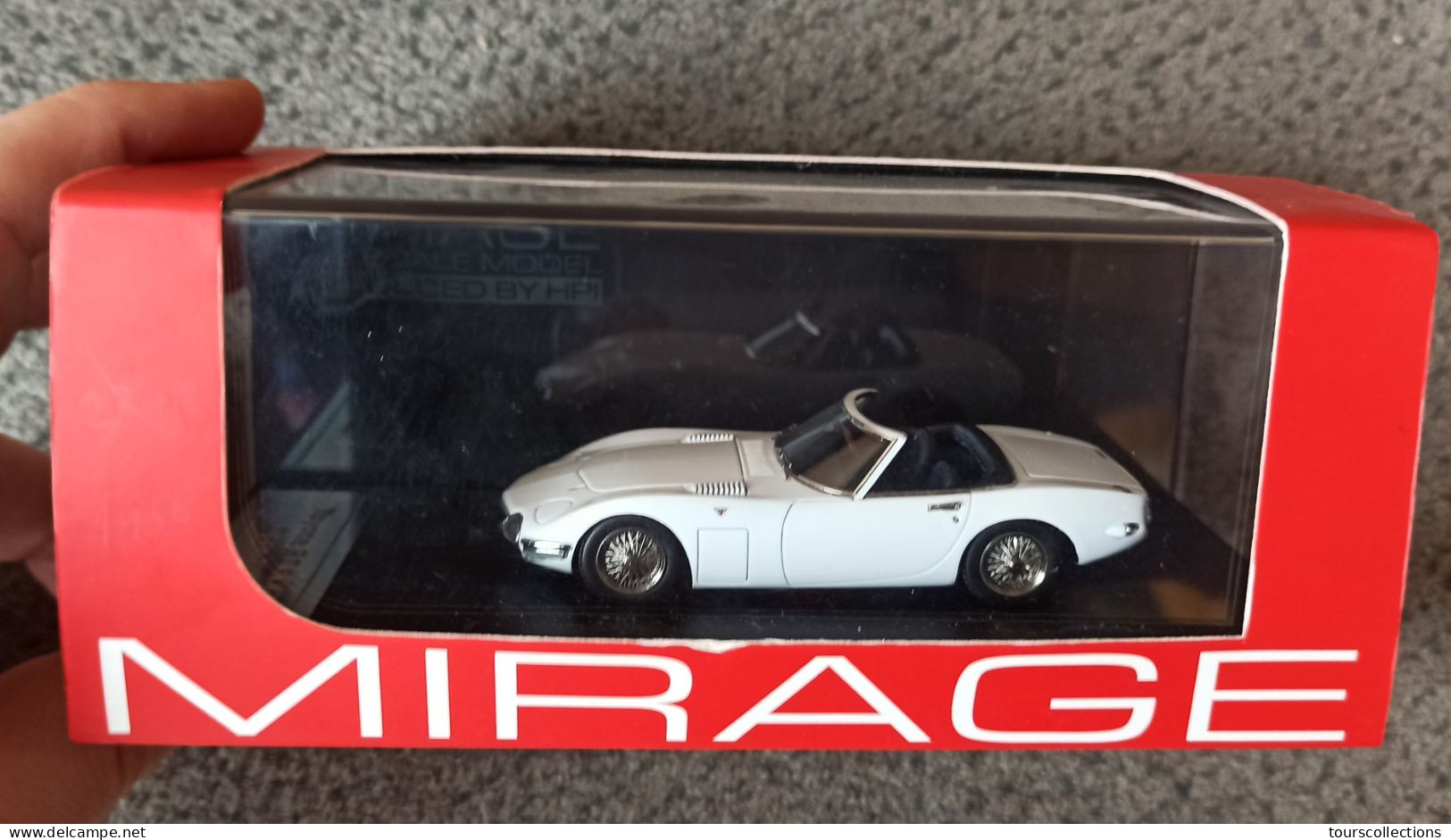 1/43 MIRAGE - HPI TOYOTA 2000GT Open Top 1967 - 1970 - Ref: 8328 - HPI-Racing