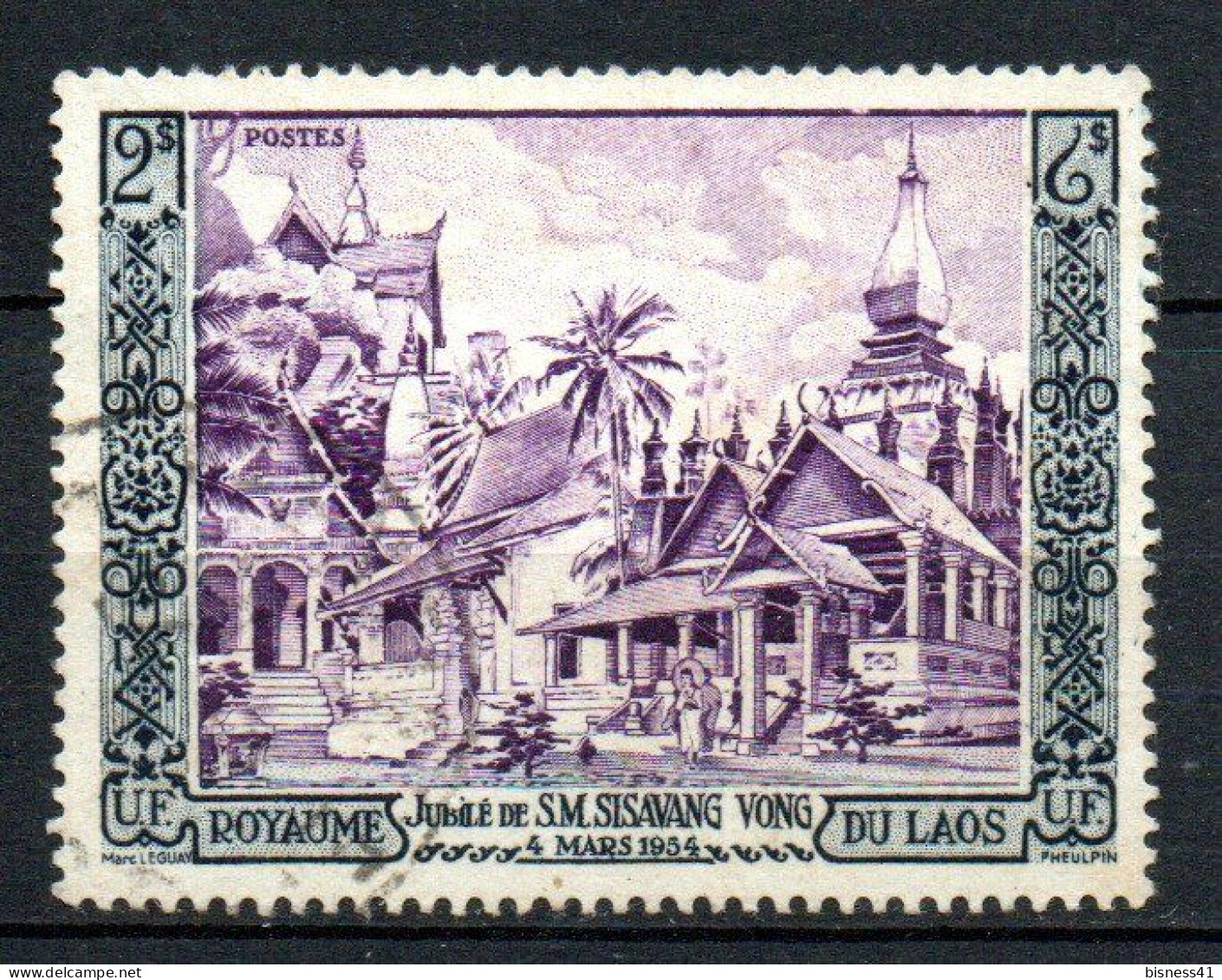 Col33 Colonie Laos  N° 28 Oblitéré Cote : 50,00€ - Laos