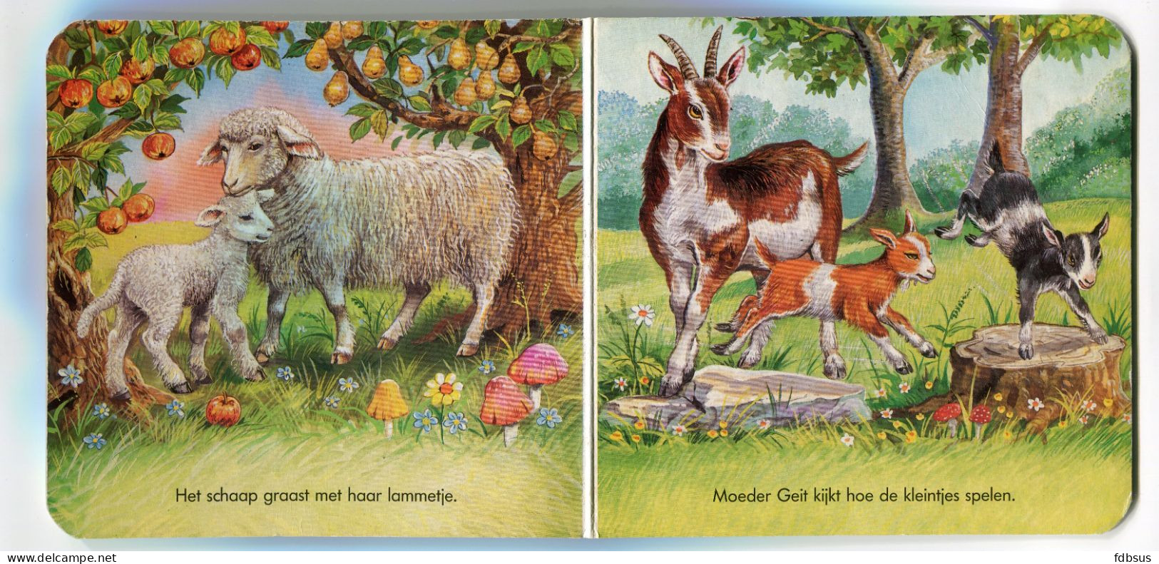 Boekje Voor Kleuters - Moeder En Kind - Uitgegeven 1997 Pestalozzi Verlag Munchen - Nl Kalshoven Productions Boardbook - Kids