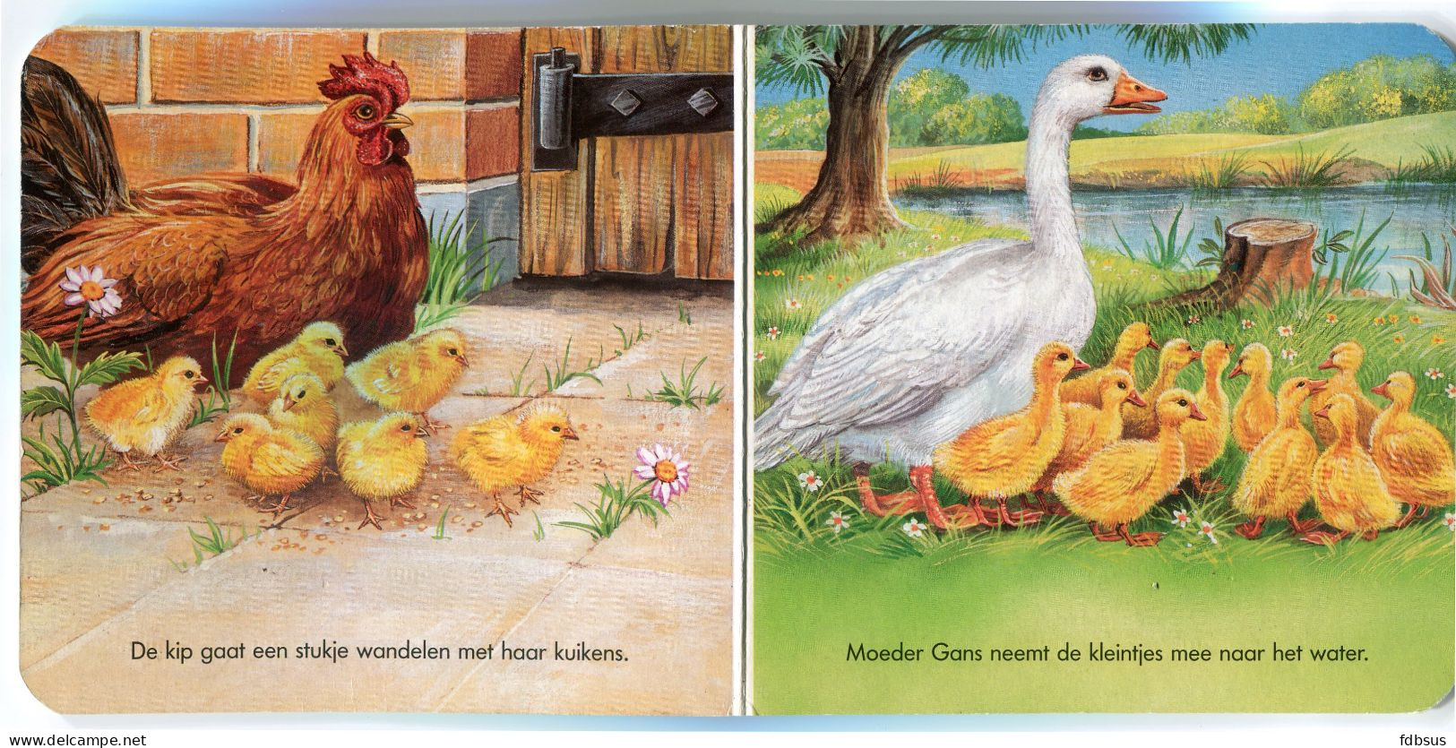 Boekje Voor Kleuters - Moeder En Kind - Uitgegeven 1997 Pestalozzi Verlag Munchen - Nl Kalshoven Productions Boardbook - Kids