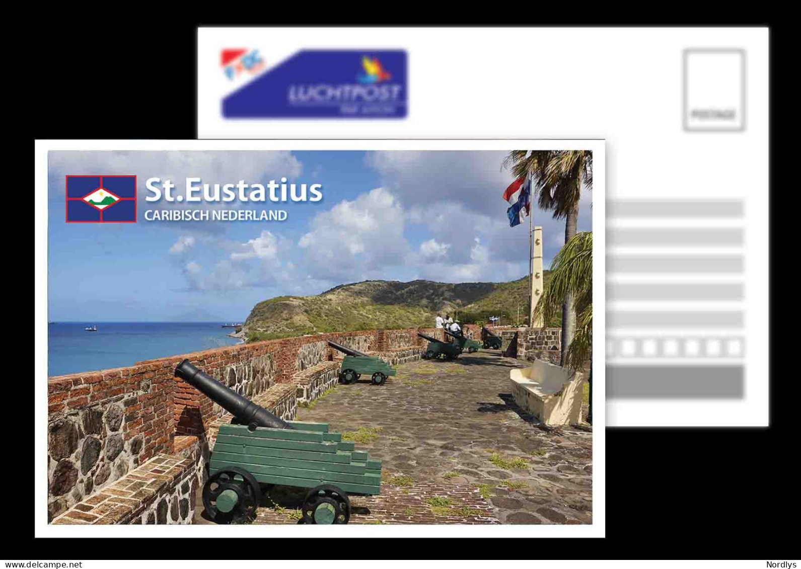 Sint Eustatius / Statia /Caribisch Nederland / Dutch Caribbean / Postcard /View Card - Saint-Eustache