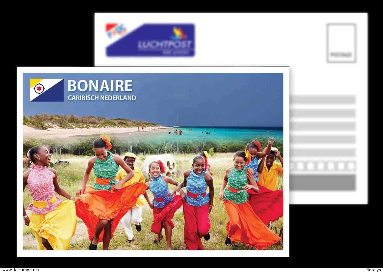 Bonaire /Caribisch Nederland / Dutch Caribbean / Postcard /View Car - Bonaire