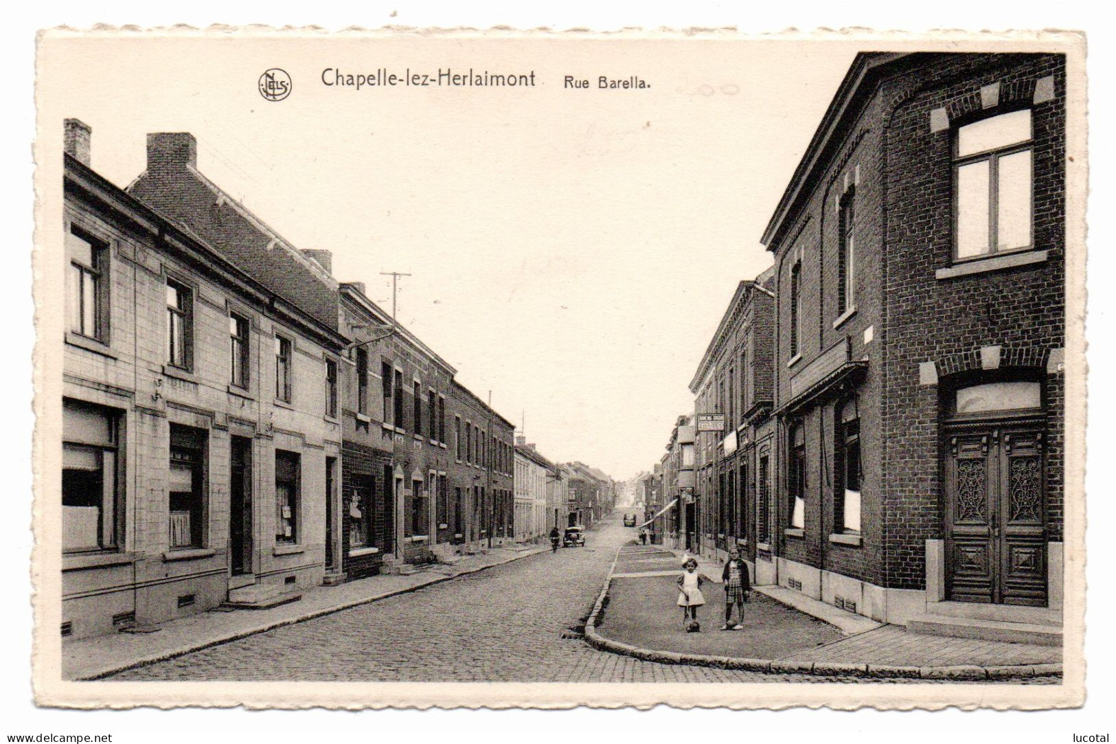 Chapelle Lez Herlaimont - Rue Barella - Edit. Nels / Imbert-Garcy Cartes Vues Lutte Freres - Chapelle-lez-Herlaimont