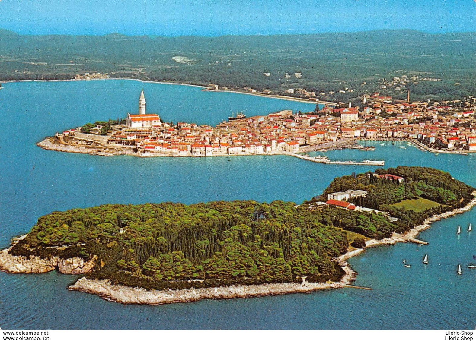 CROATIA HRVATSKA CROATIE►ROVINJ▬ROVIGNO►1980►TURISTKOMERC▬ZAGREB►VUE AÉRIENNE▬ZRAČNI POGLED - Croatia