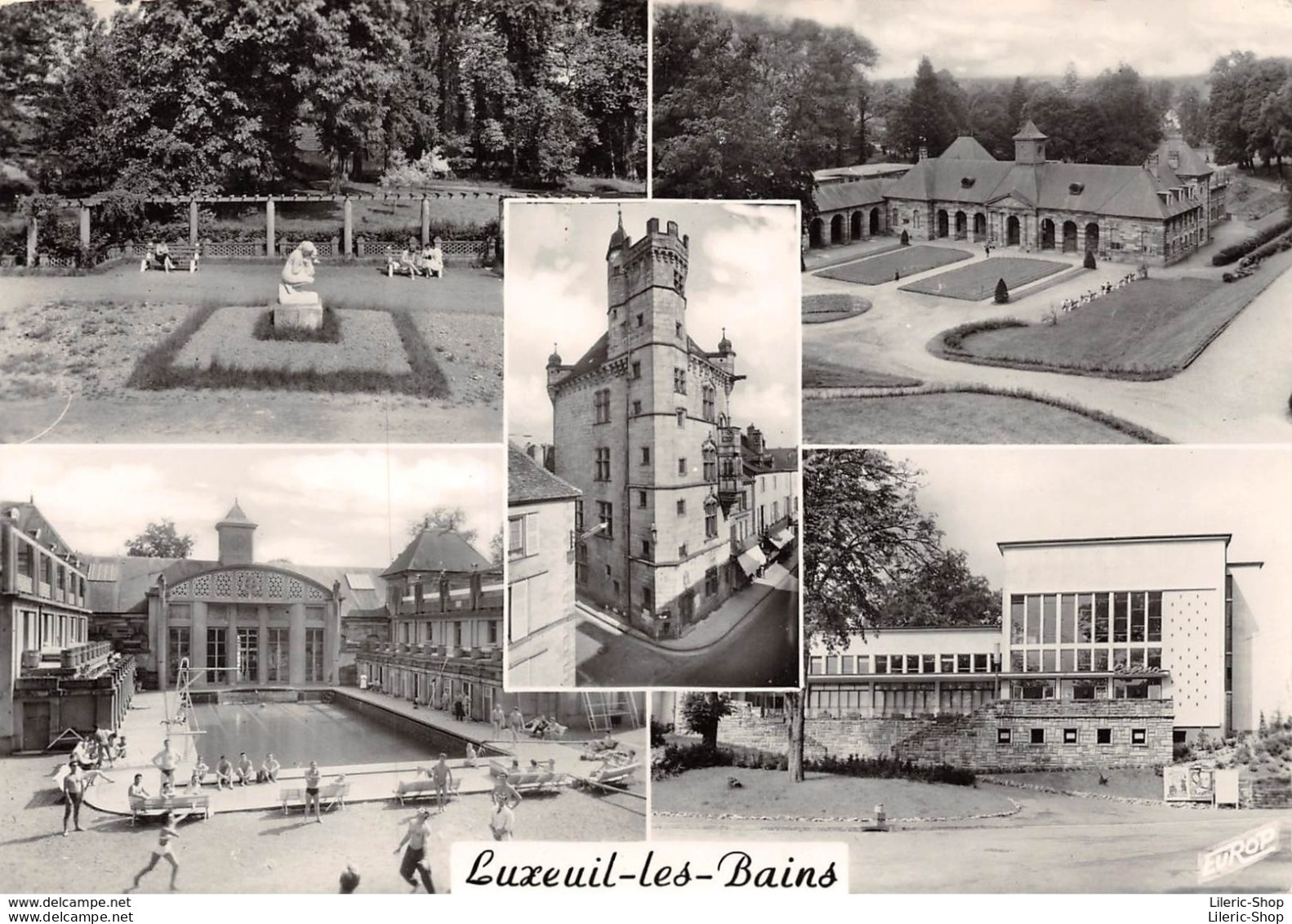 LUXEUIL-LES-BAINS►54►CPSM►1962►MULTIVUES►ÉDITION DE L'EUROPE - Luxeuil Les Bains