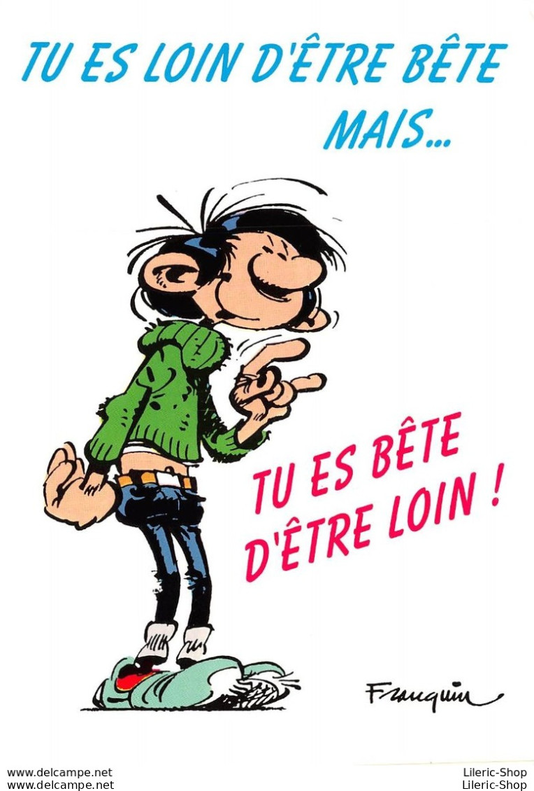 BD►CPM►MARSU 1994►LAGAFFE►FRANQUIN►TU ES LOIN D'ÊTRE BÊTE MAIS...►DALIX - Bandes Dessinées