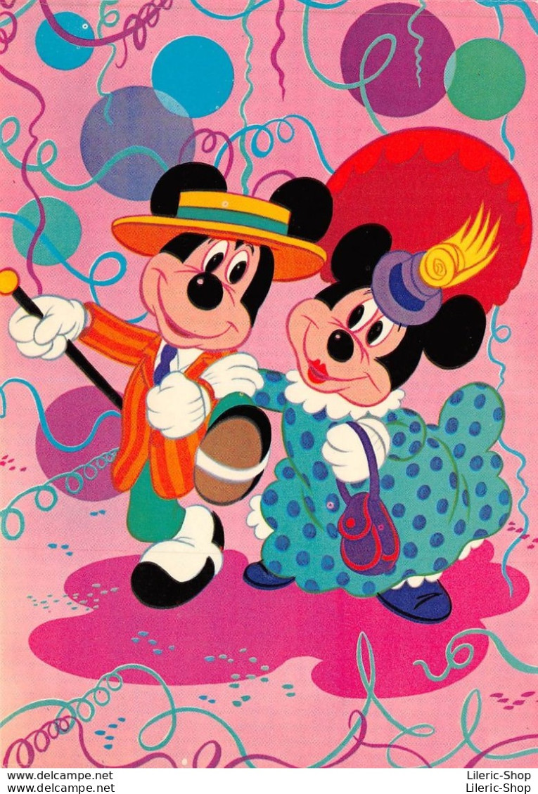 WALT DISNEY►CPM►1976►MICKEY MOUSE ET MINNIE - Sonstige & Ohne Zuordnung