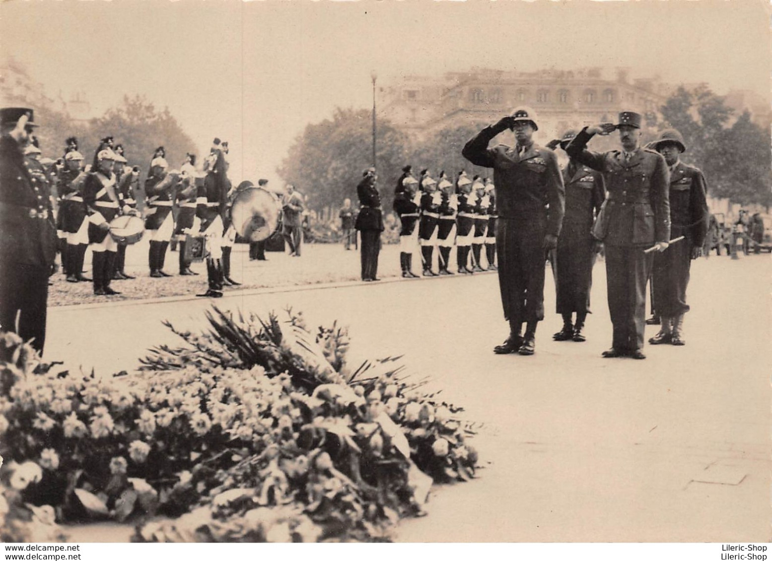 MILITARIA►WW2►LOT DE 12 CPSM SUR LA LIBÉRATION DE PARIS►ÉDITIONS O.P - DIFFUSÉ PAR PHOTO-PRESSE-LIBÉRATION