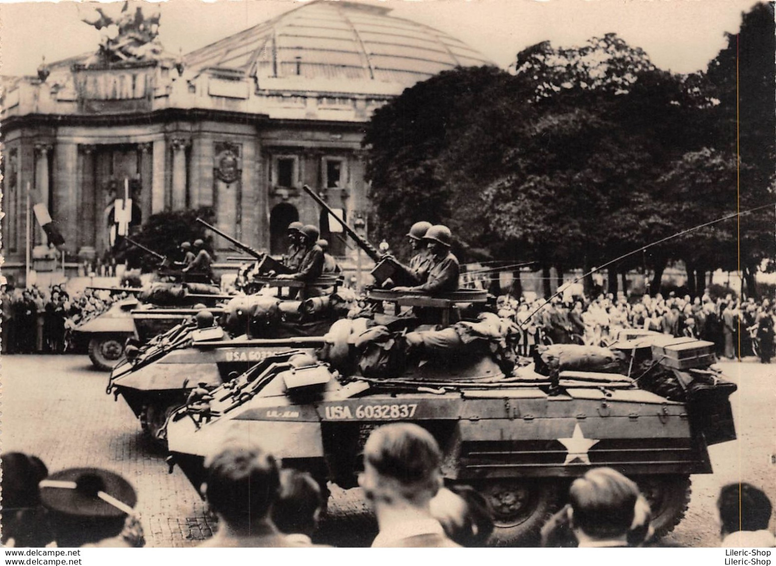 MILITARIA►WW2►LOT DE 12 CPSM SUR LA LIBÉRATION DE PARIS►ÉDITIONS O.P - DIFFUSÉ PAR PHOTO-PRESSE-LIBÉRATION