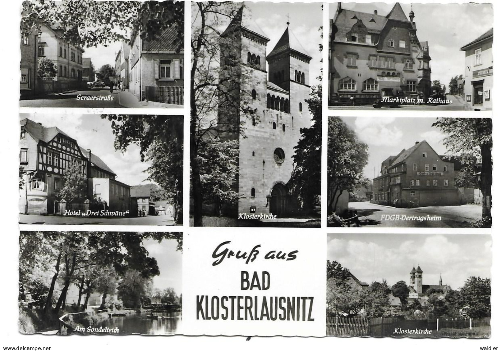 6532  BAD KLOSTERLAUSNITZ / THÜR.  1959 - Bad Klosterlausnitz