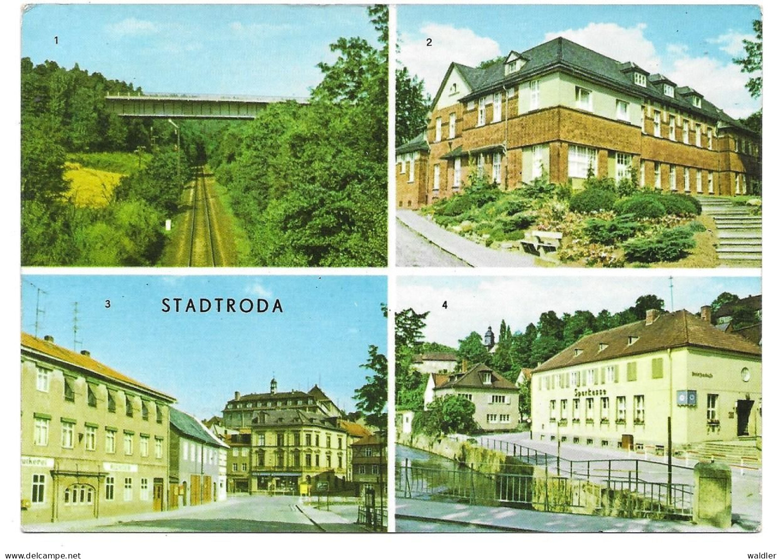 6540  STADTRODA / THÜR.  1970 - Stadtroda