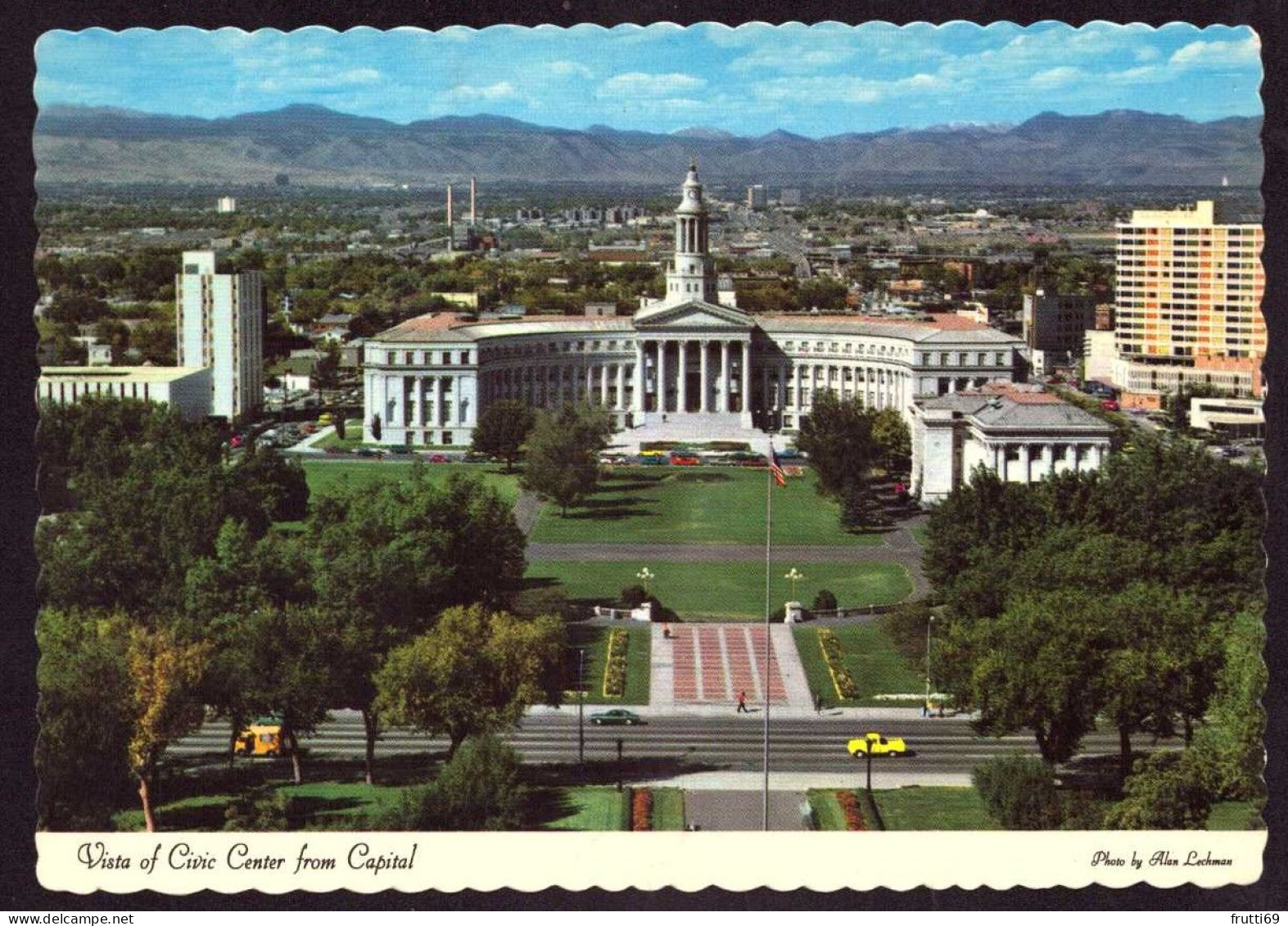 AK 126112 USA - Colorado - Denver - View Of The Civic Center From Capitol - Denver