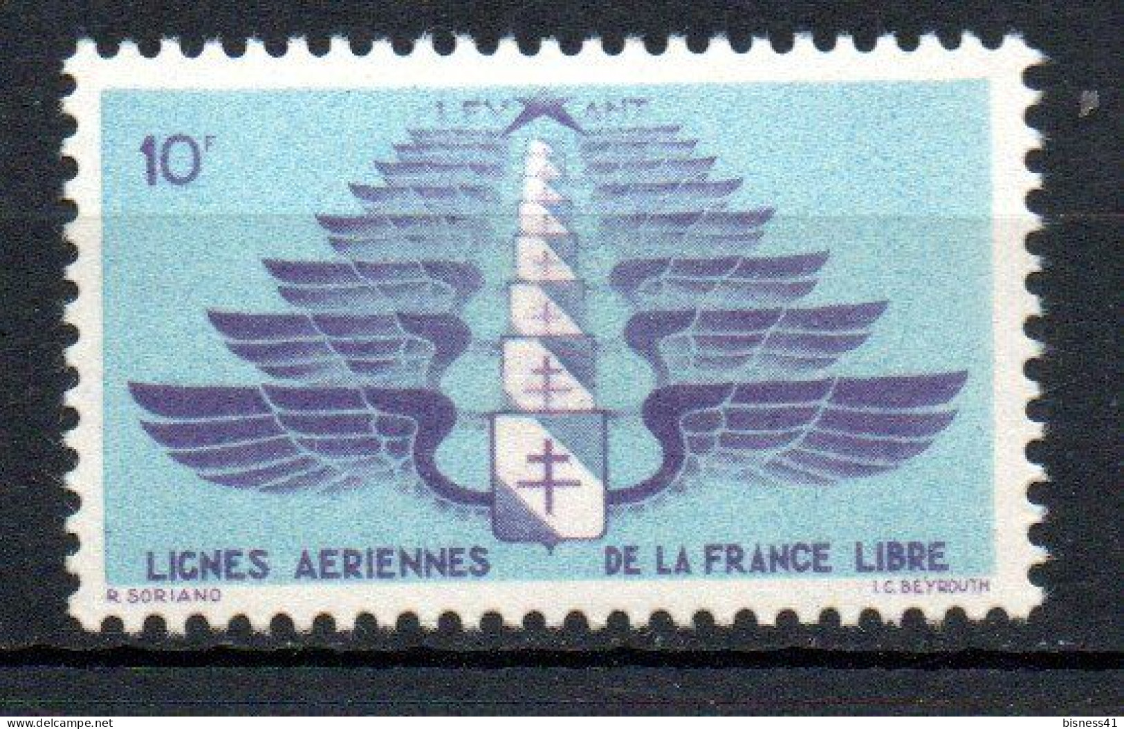 Col33 Colonie Levant PA N° 6 Neuf X MH Cote : 2,50€ - Unused Stamps