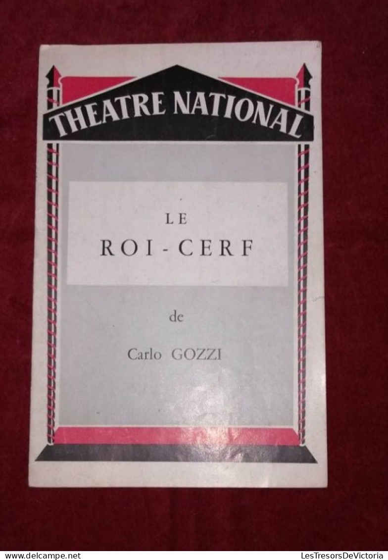 Théâtre National - Le Roi Cerf De Carlo Gozzi - Programme