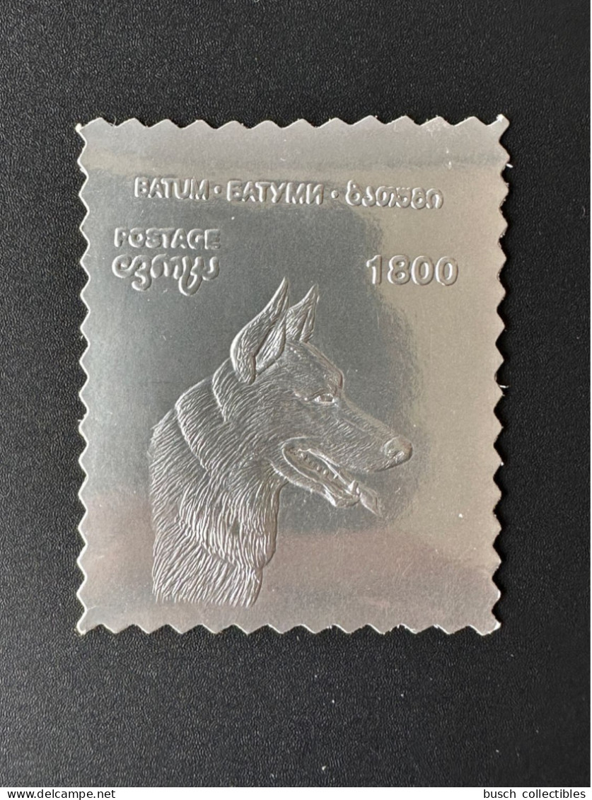 Batum Georgie Georgia Private Issue Chien Dog Hund Animal Tier Silver Argent Silber - Chiens