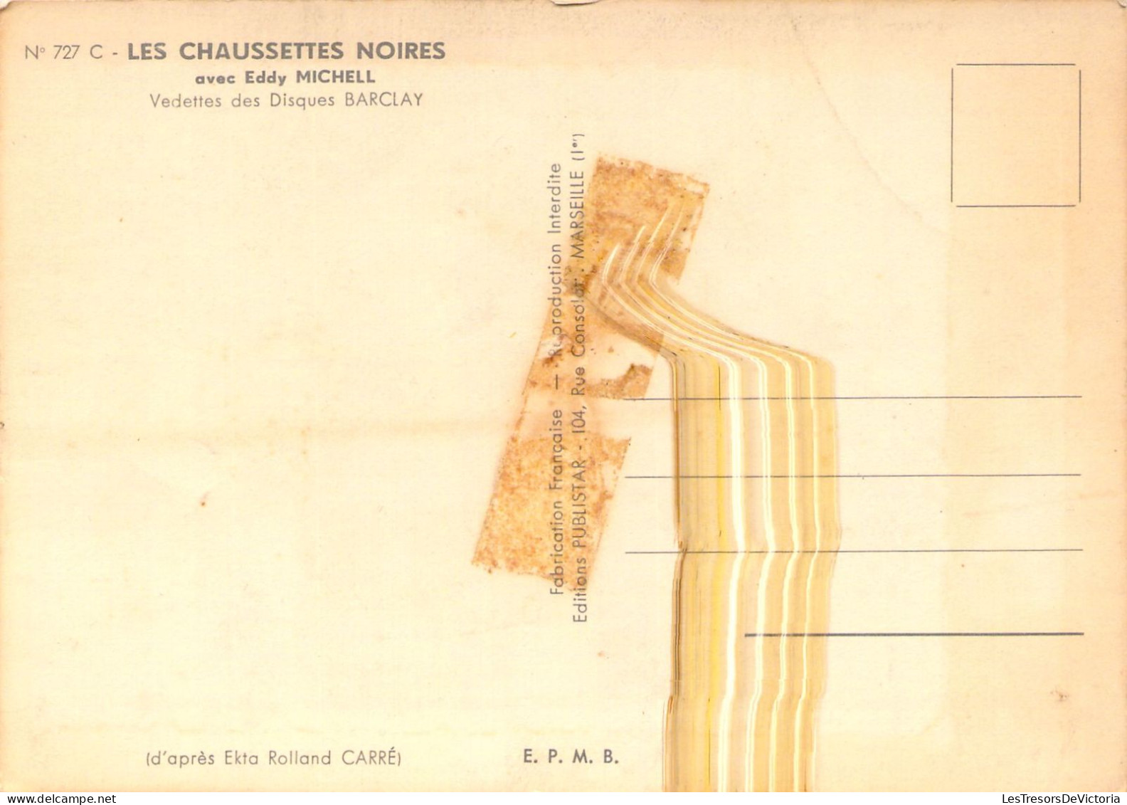 Artiste - Carte Postale Moderne - Les Chaussettes Noires - Künstler