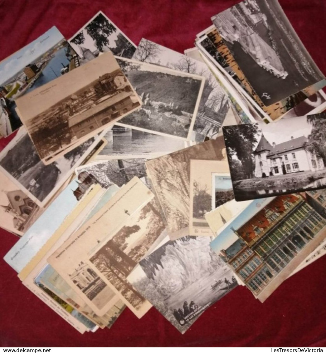 Cartes Postales Ancienne - Semi Modernes - Modernes - Lot De 500 Cartes De Belgique - France Et Divers - 500 Postcards Min.