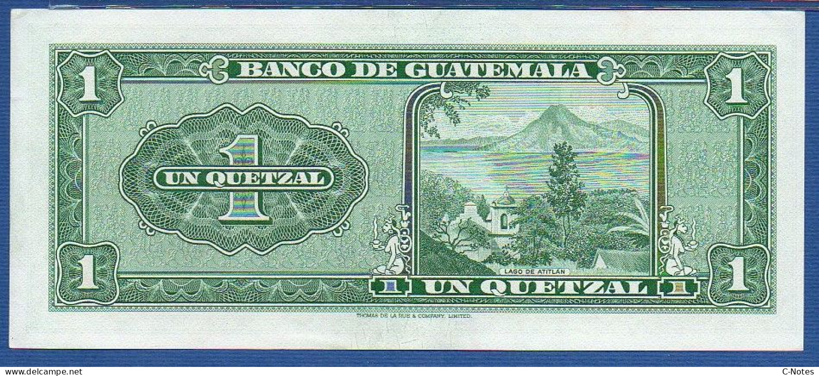 GUATEMALA - P. 52i -  1 Quetzal 05-01-1972 XF/aUNC, Serie B9058019D - Guatemala