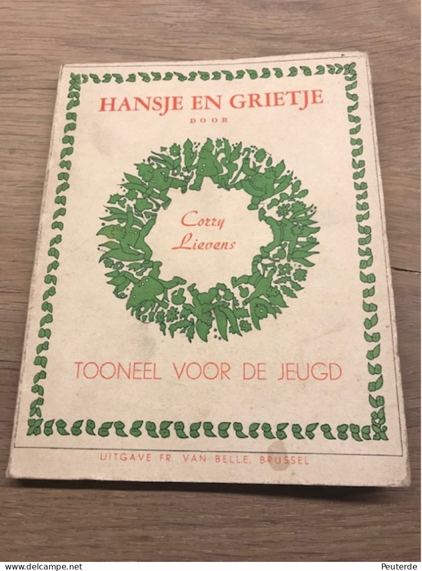 Hans En Grietje Door Corry Lievens 1944 - Teatro