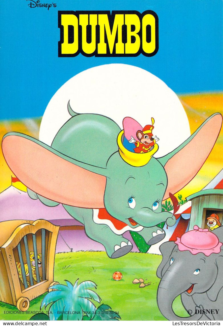 Disney - Carte Postale Moderne - DUMBO - Dessin Animé - - Autres & Non Classés