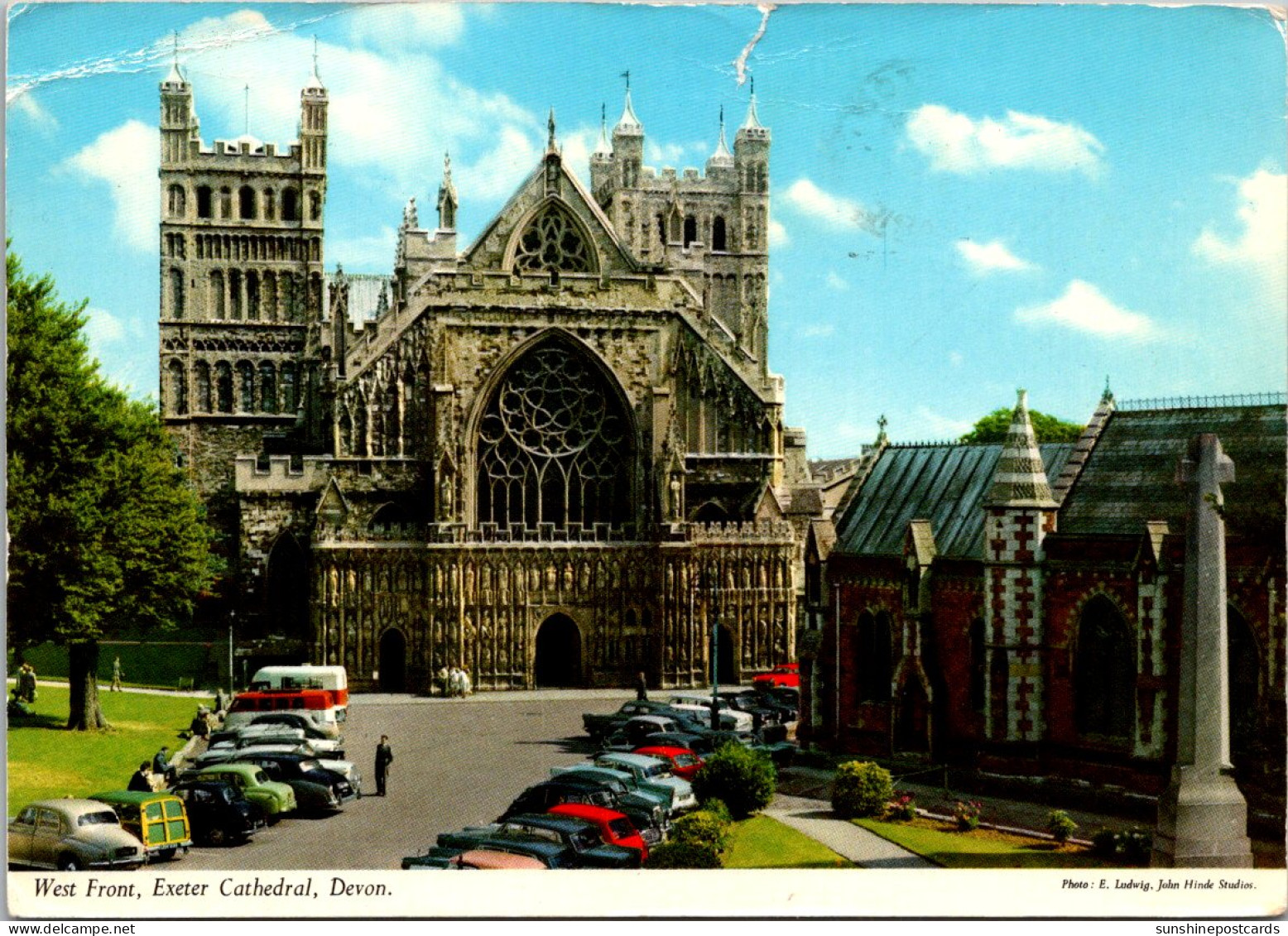 England Devon Exeter Cathedral West Front 1973 - Exeter