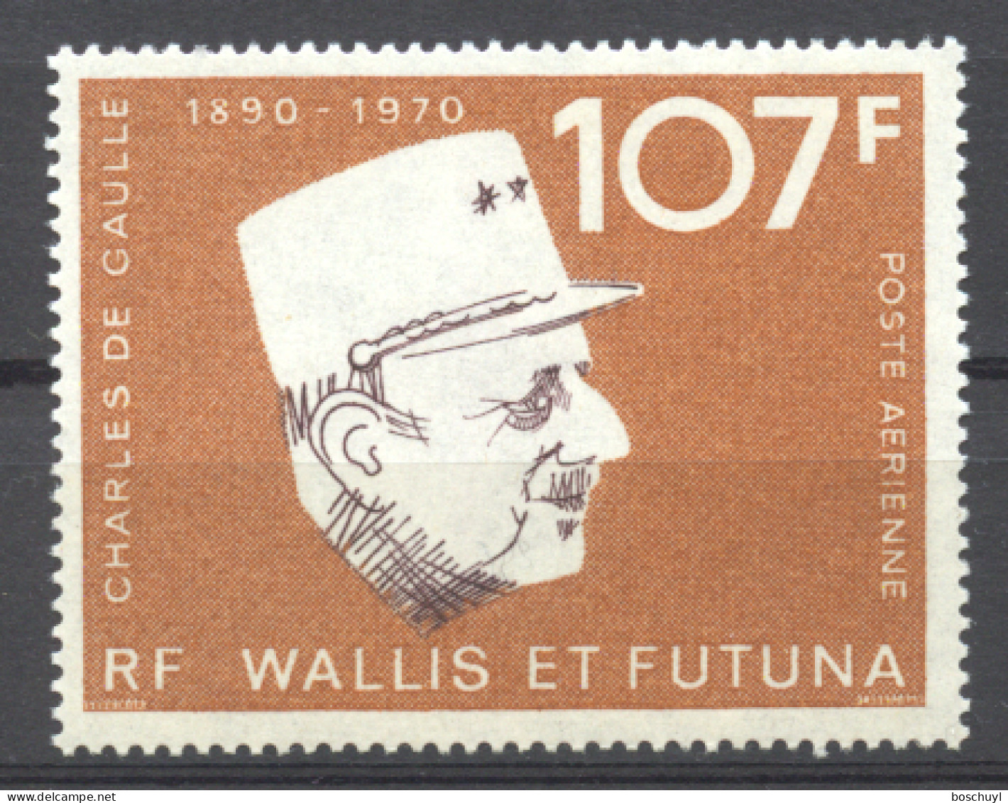 Wallis And Futuna, 1973, Charles De Gaulle, President, MNH, Michel 246 - Unused Stamps