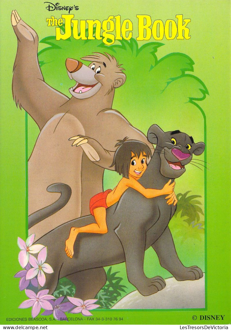 Disney - Carte Postale Moderne - Le Livre De La Jungle - Dessin Animé - Autres & Non Classés