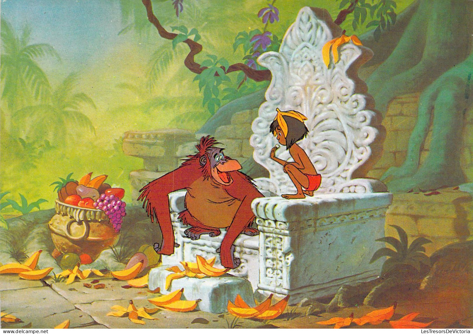 Disney - Carte Postale Moderne - Le Livre De La Jungle - Dessin Animé - Altri & Non Classificati