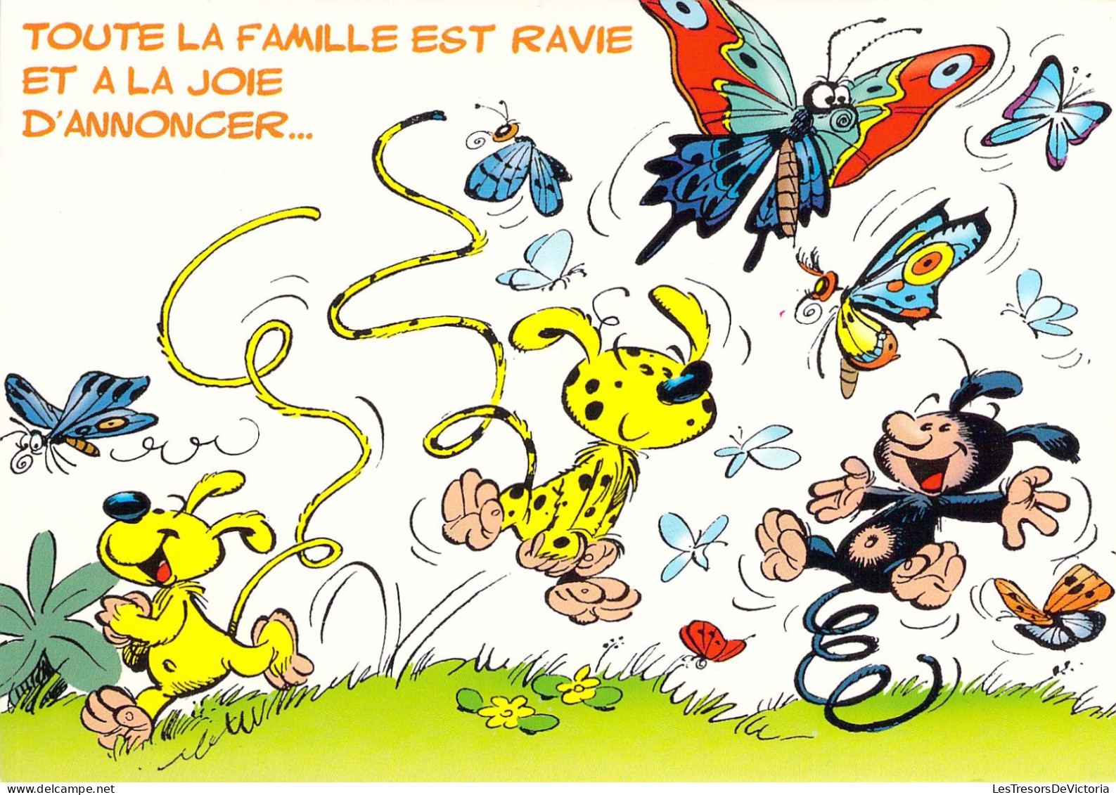 Disney - Carte Postale Moderne - Marsipulami - Dessin Animé - Andere & Zonder Classificatie