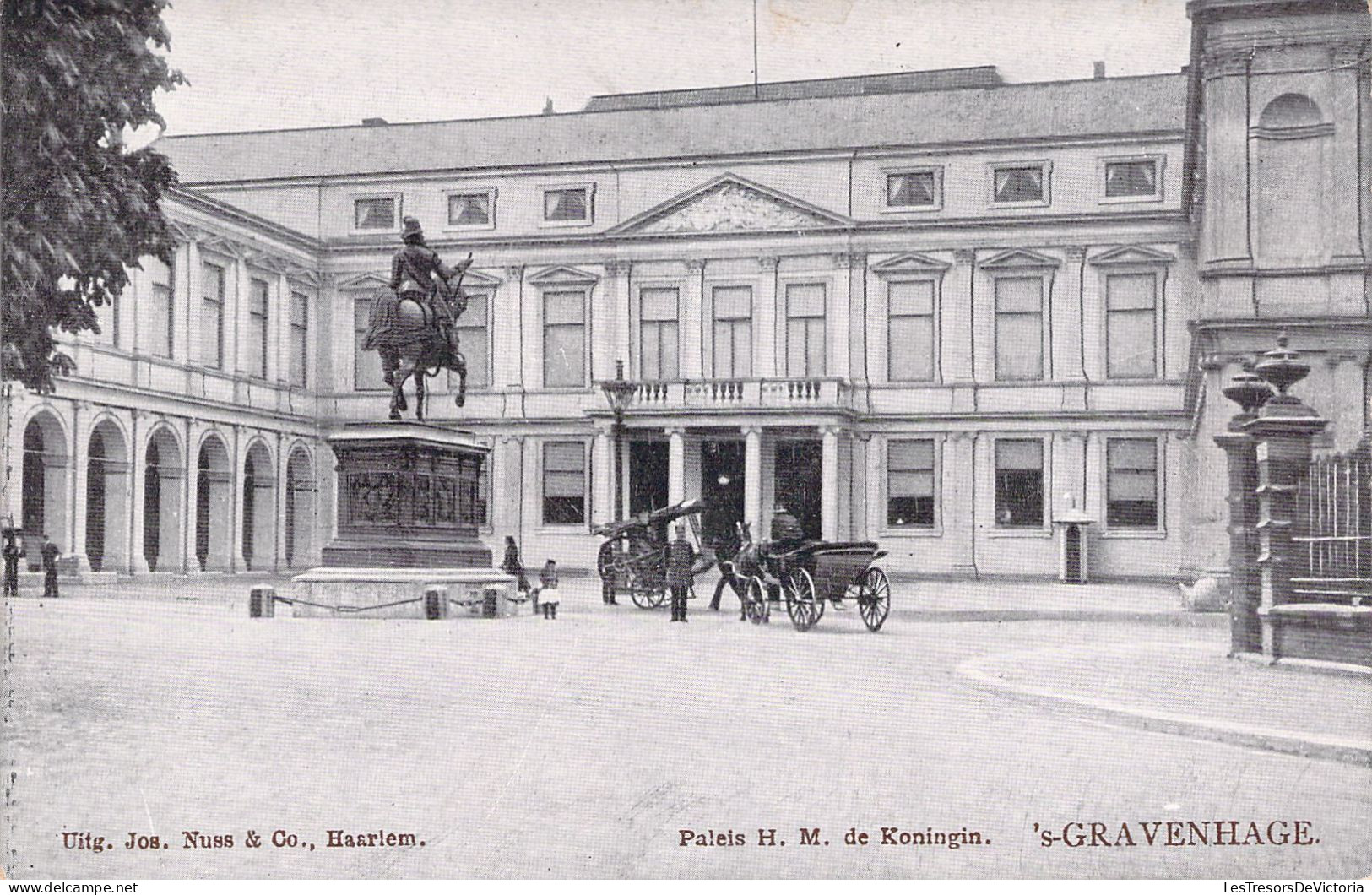 PAYS BAS - GRAVENHAGE - Paleis HM De Koningin - Carte Postale Ancienne - Sonstige & Ohne Zuordnung