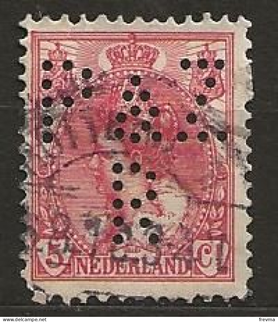 Timbre Nederland Perforé PAZ R - Gezähnt (perforiert)