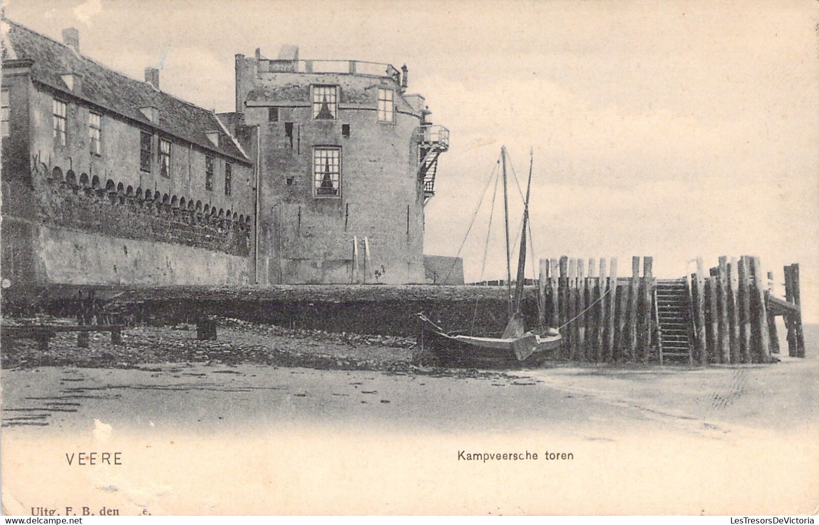 PAYS BAS - VEERE - Kampveersche Toren - Carte Postale Ancienne - Autres & Non Classés