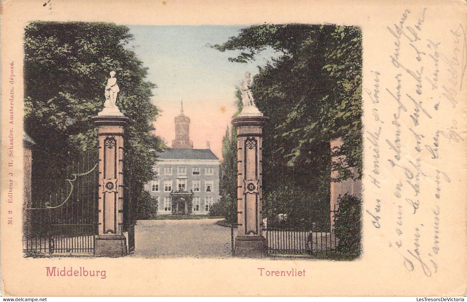 PAYS BAS - MIDDELBURG - Torenvliet - Carte Postale Ancienne - Altri & Non Classificati