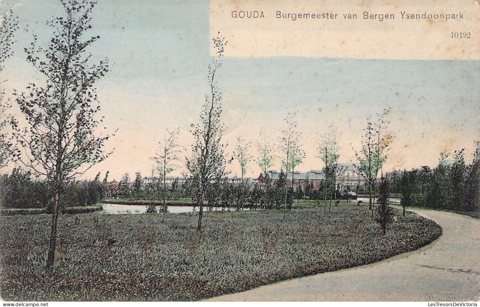 PAYS BAS - GOUDA - Burgemeester Van Bergen Ysendoonpark - Carte Postale Ancienne - Autres & Non Classés