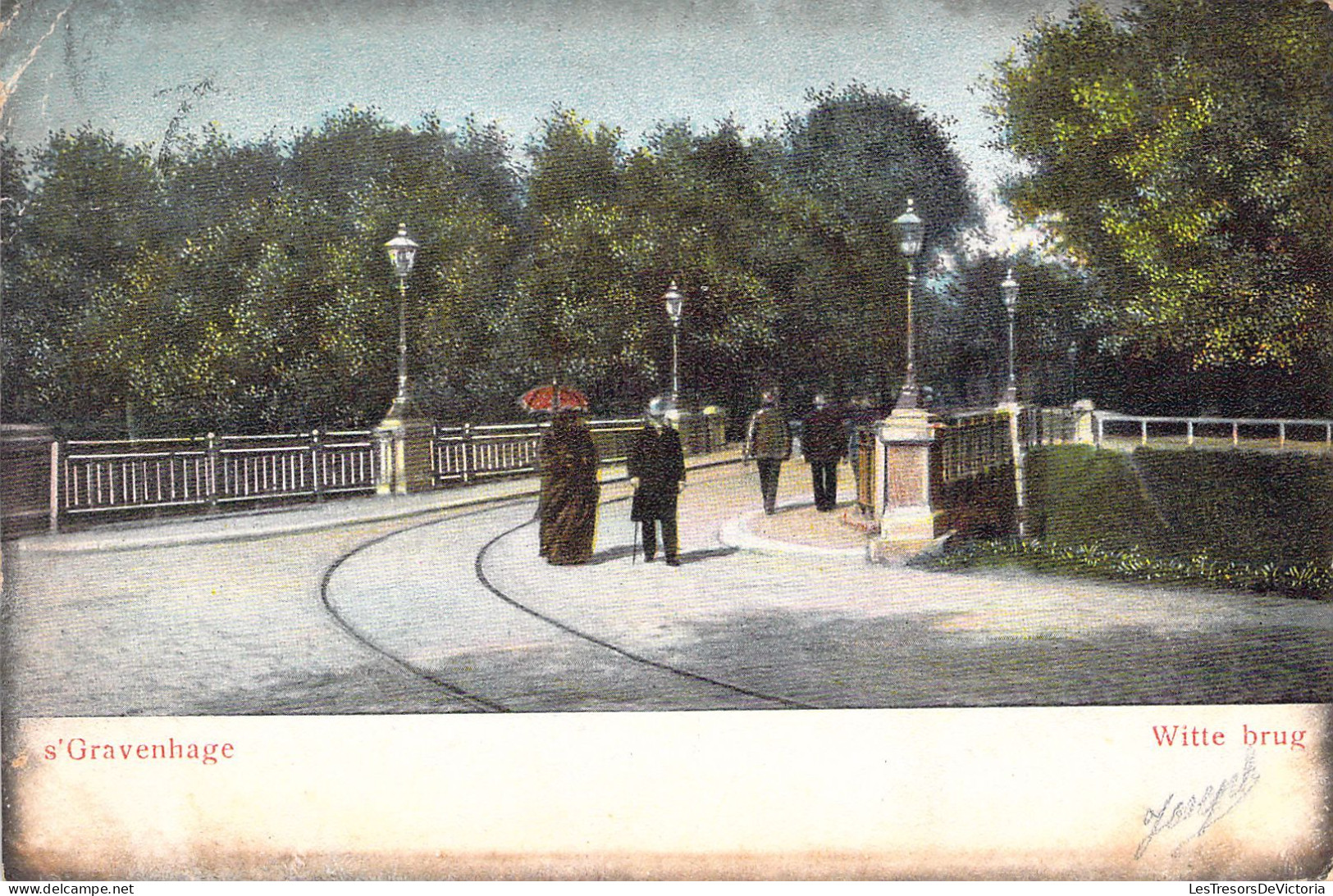 PAYS BAS - GRAVENHAGE - Witte Brug - Carte Postale Ancienne - Otros & Sin Clasificación