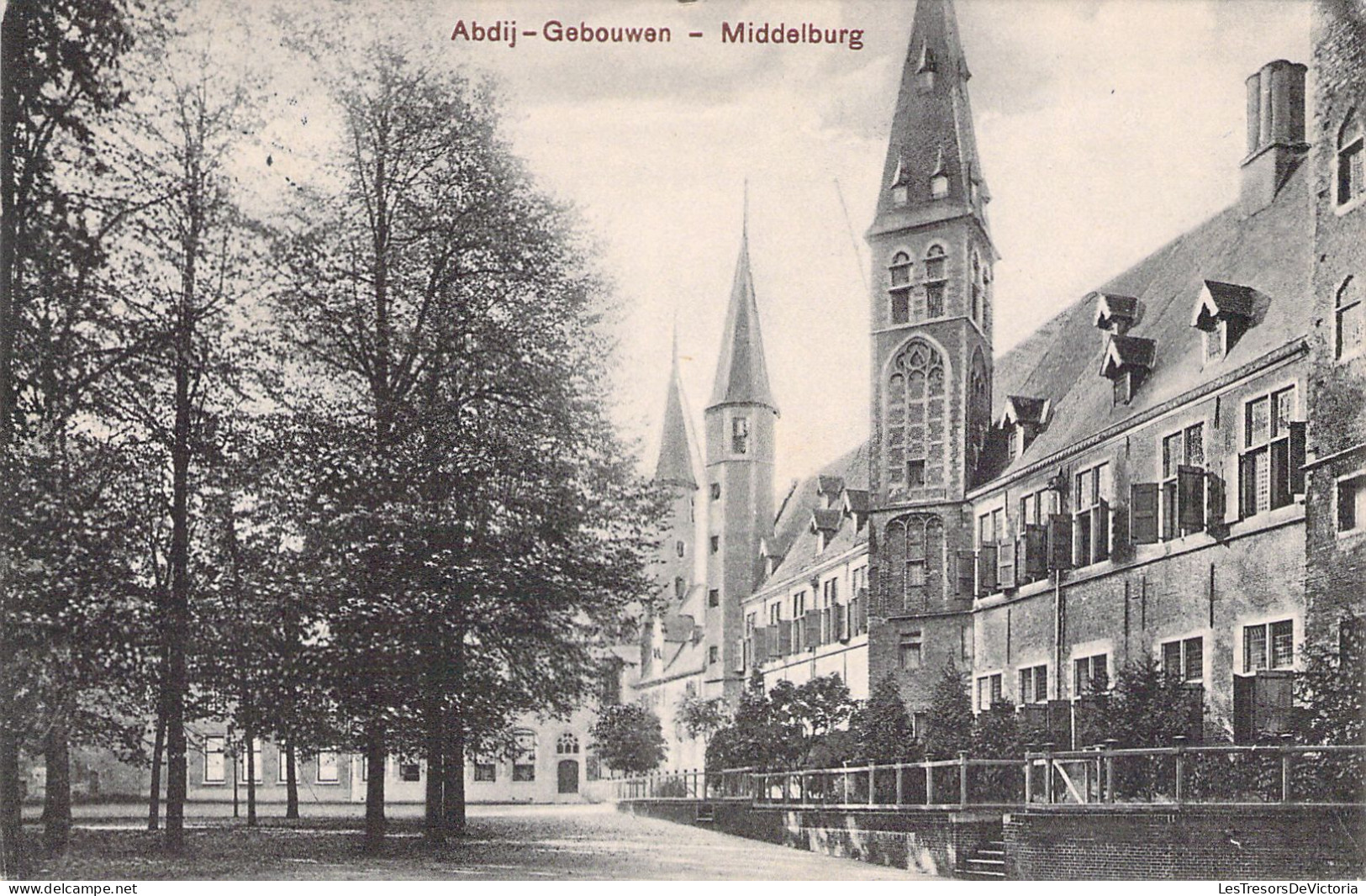 PAYS BAS - MIDDELBURG - Abdij - Gebouwen - Carte Postale Ancienne - Autres & Non Classés