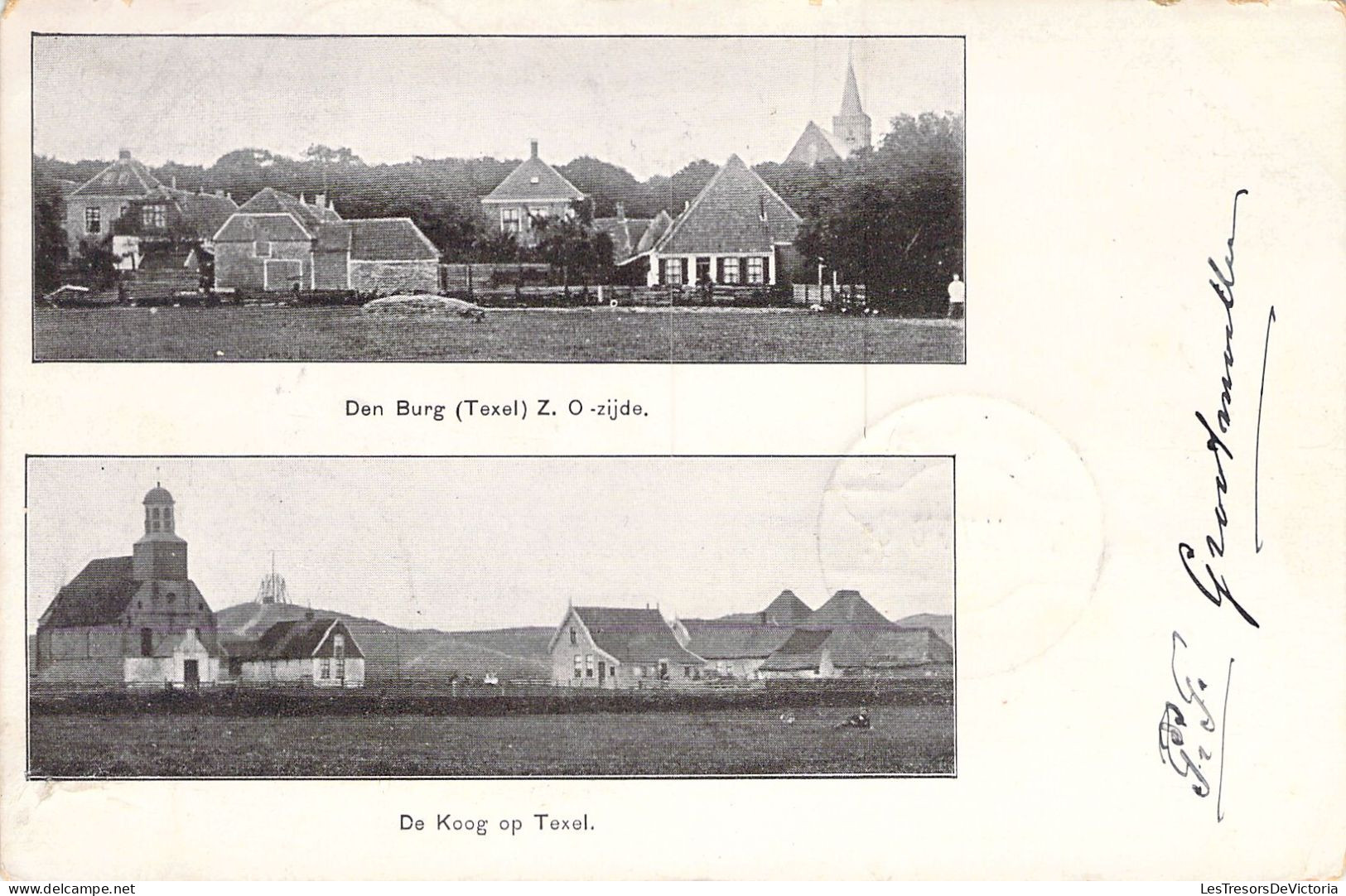 PAYS BAS - Den Burg (Texel) Z O -zidjde - De Koog Op Texel - Carte Postale Ancienne - Autres & Non Classés