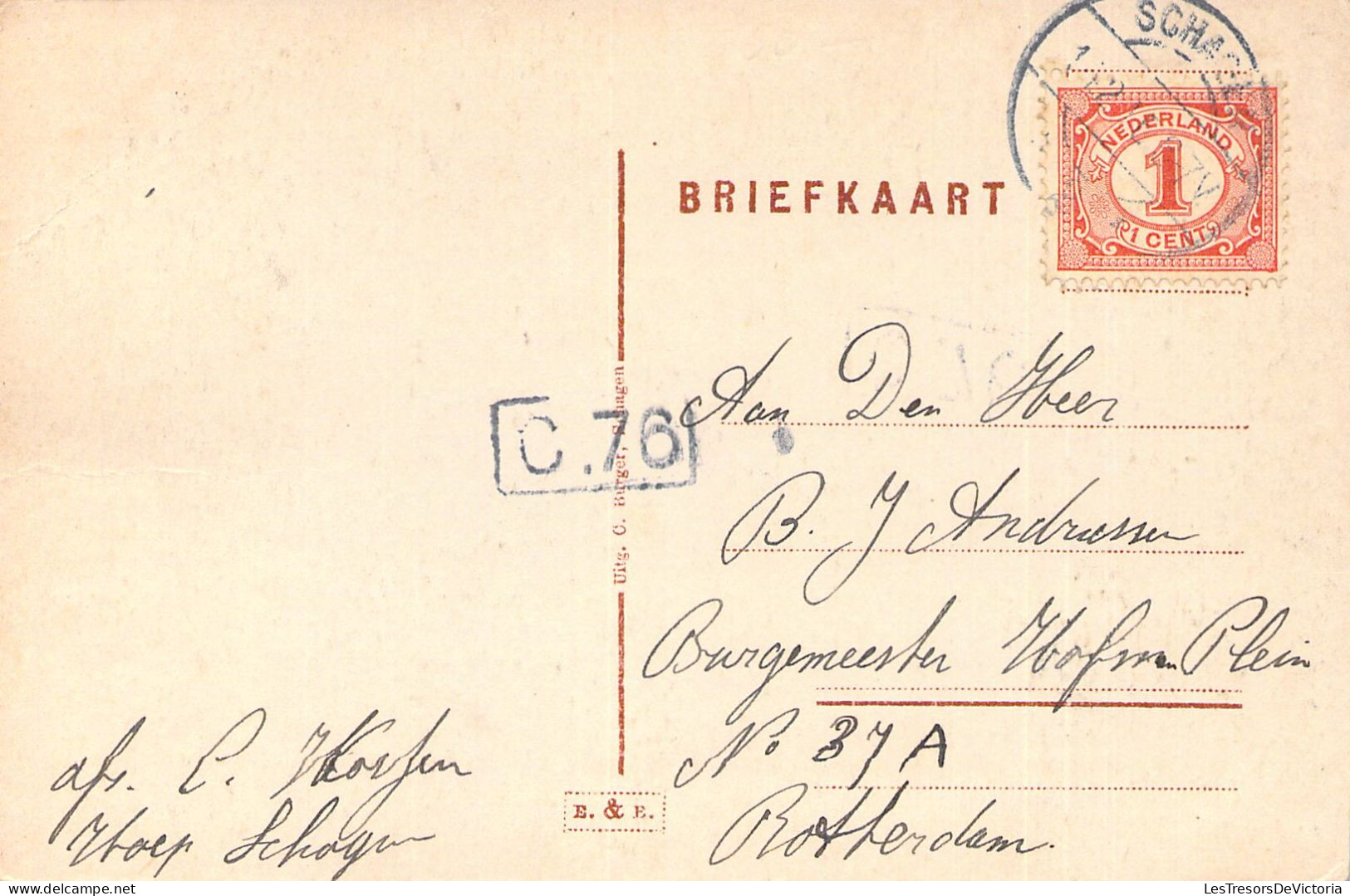 PAYS BAS - SCHAEGEN - Hoep - Carte Postale Ancienne - Sonstige & Ohne Zuordnung