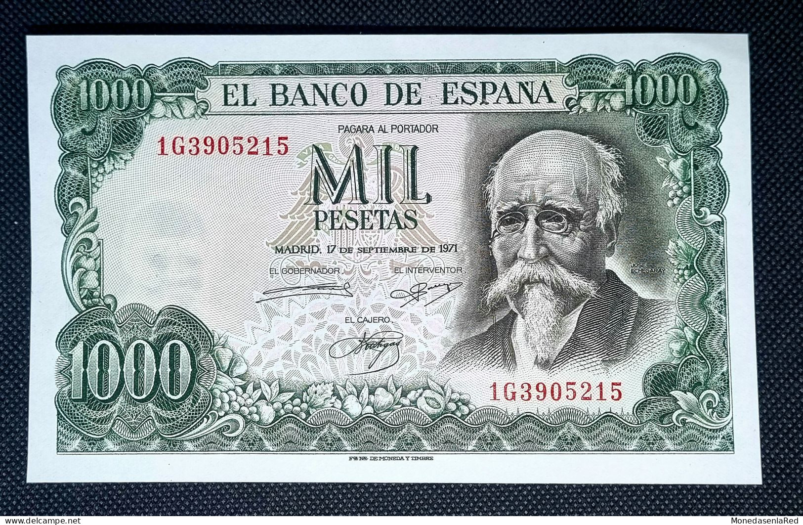 ESPAÑA BILLETE 1000 PESETAS 1971 BANCO DE ESPAÑA SC/UNC - 1000 Pesetas