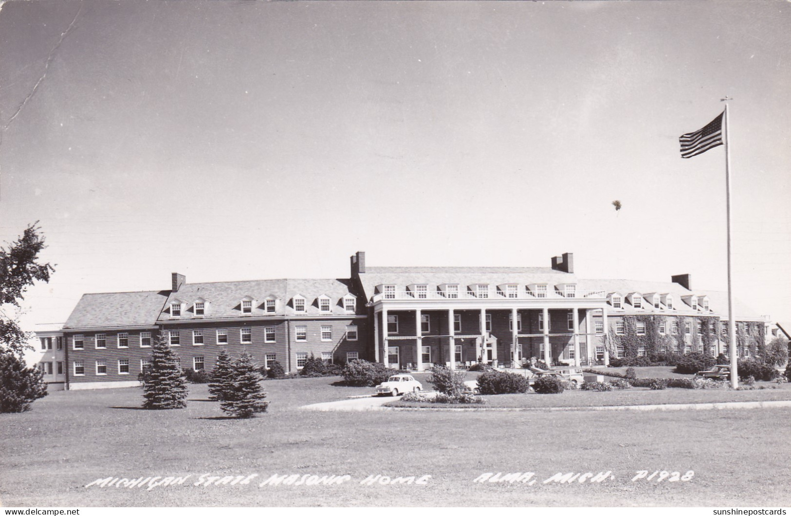 Michigan Alma Maichigan State Masonic Home 1956 Real Photo - Grand Rapids