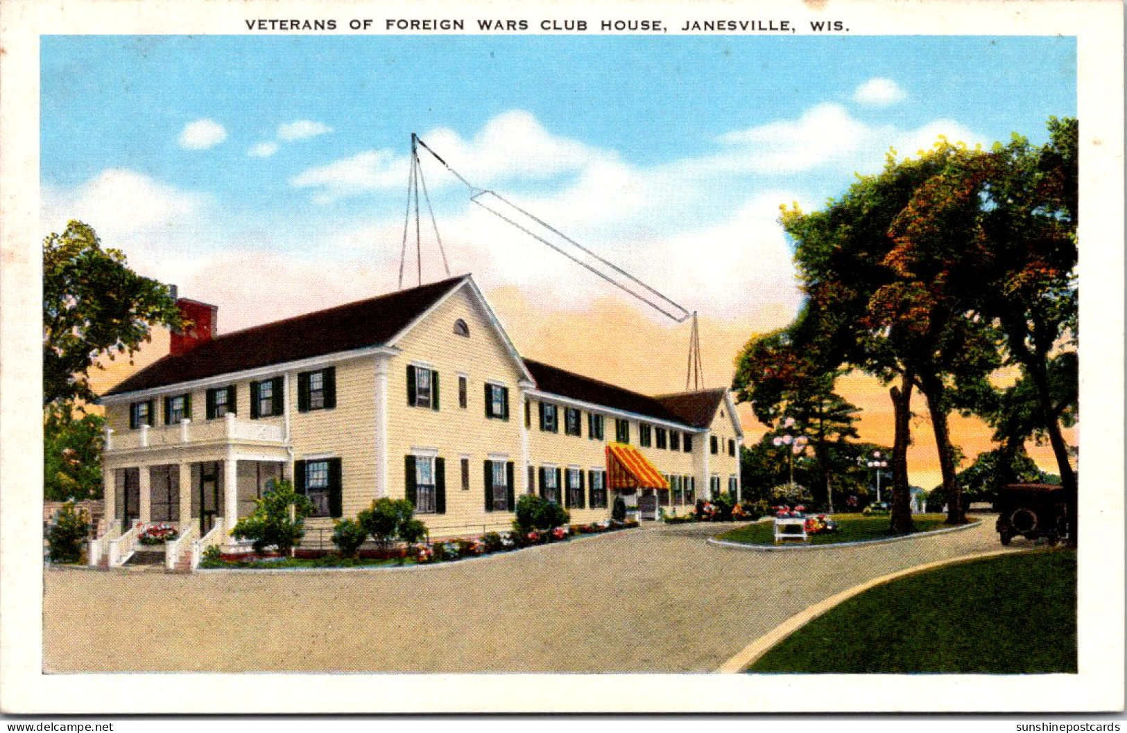 Wisconsin Janesville Veterans Of Foreign Wars Club  House - Janesville