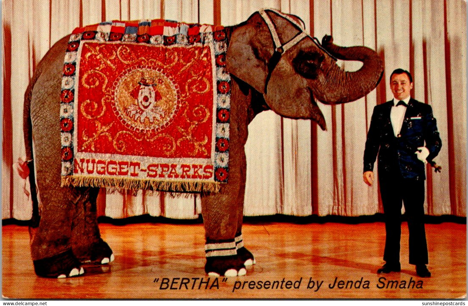Nevada Sparks East Reno John Ascuaga's Nugget "Little Bertha" Performing Elephant - Reno