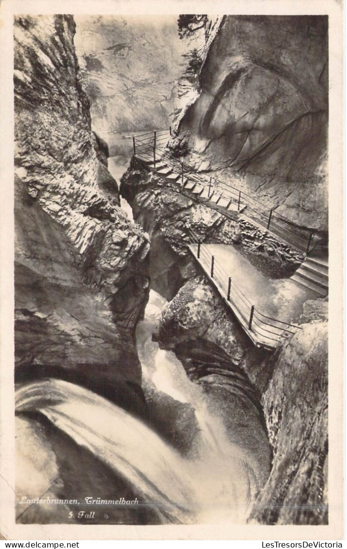 SUISSE - Lauterbrunnen - Grummelbach - Carte Postale Ancienne - Lauterbrunnen