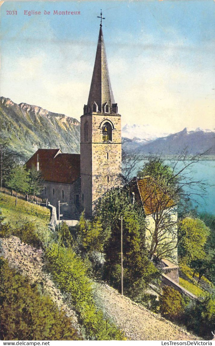 SUISSE - Eglise De Montreux - Carte Postale Ancienne - Mon