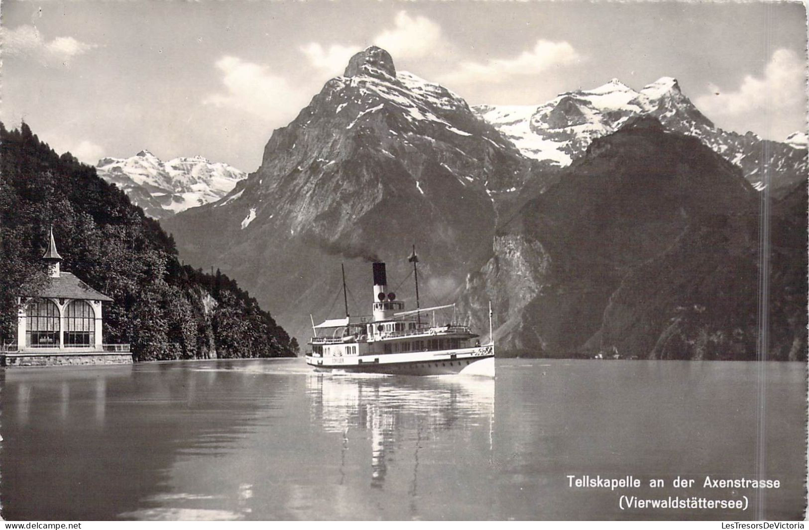 SUISSE - Tellskapelle An Der Axenstrasse ( Vierwaldstattersee ) - Carte Postale Ancienne - Wald