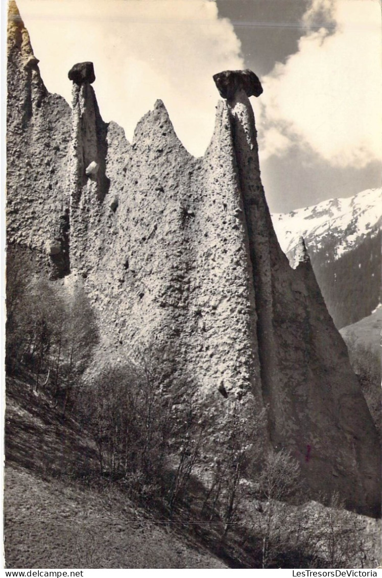 SUISSE - Val D'Hérens - Les Pyramides D'Euseigne - Carte Postale Ancienne - Sonstige & Ohne Zuordnung