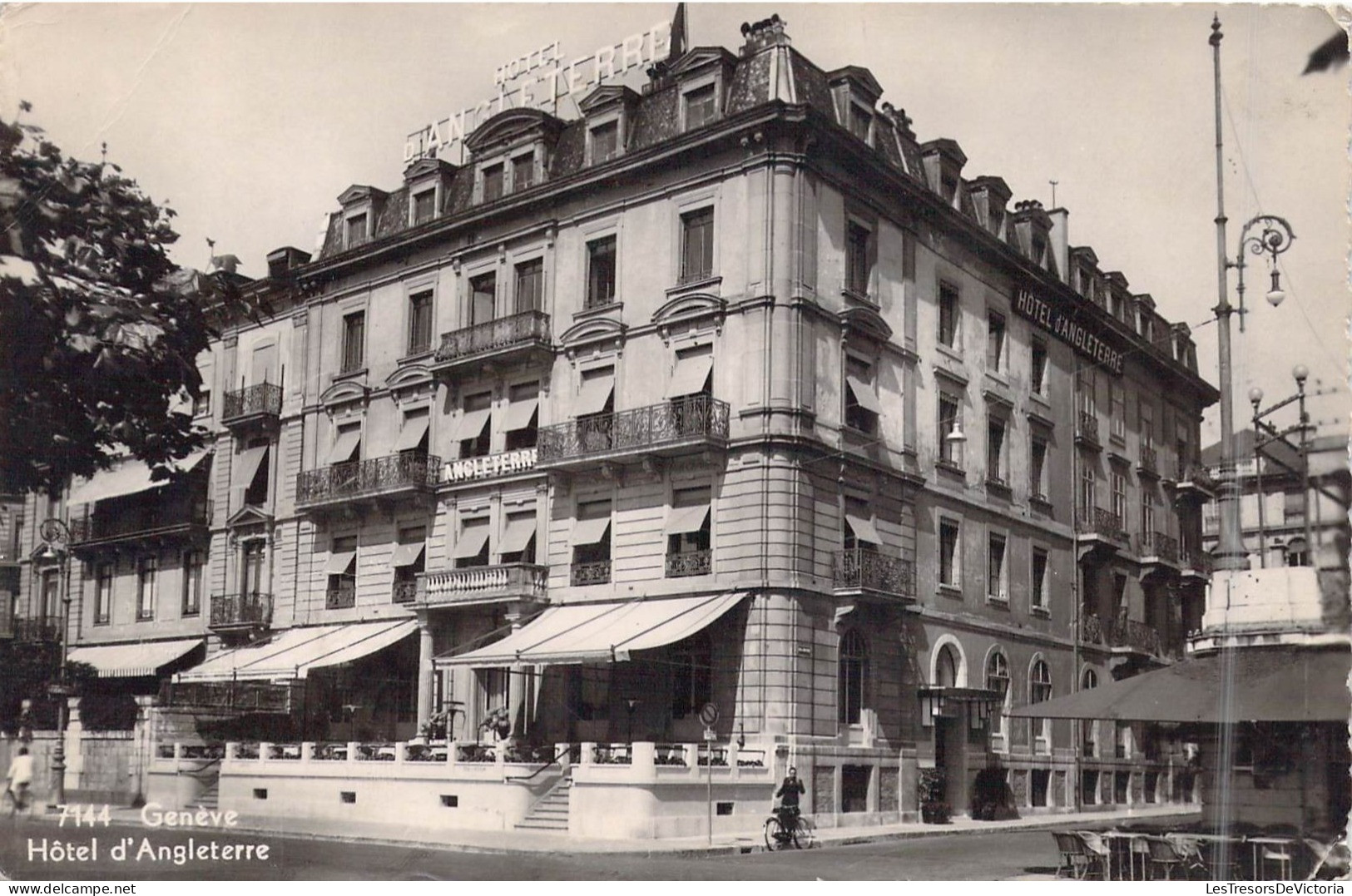 SUISSE - Genève - Hôtel D'Angleterre - Carte Postale Ancienne - Genève